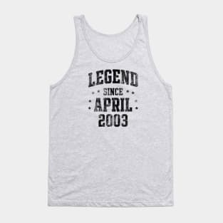 Legend since April 2003 Tank Top